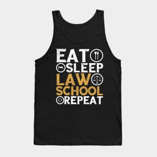 Funny Future Attorney Law Student Law School Advocate Lawyer Tank Top